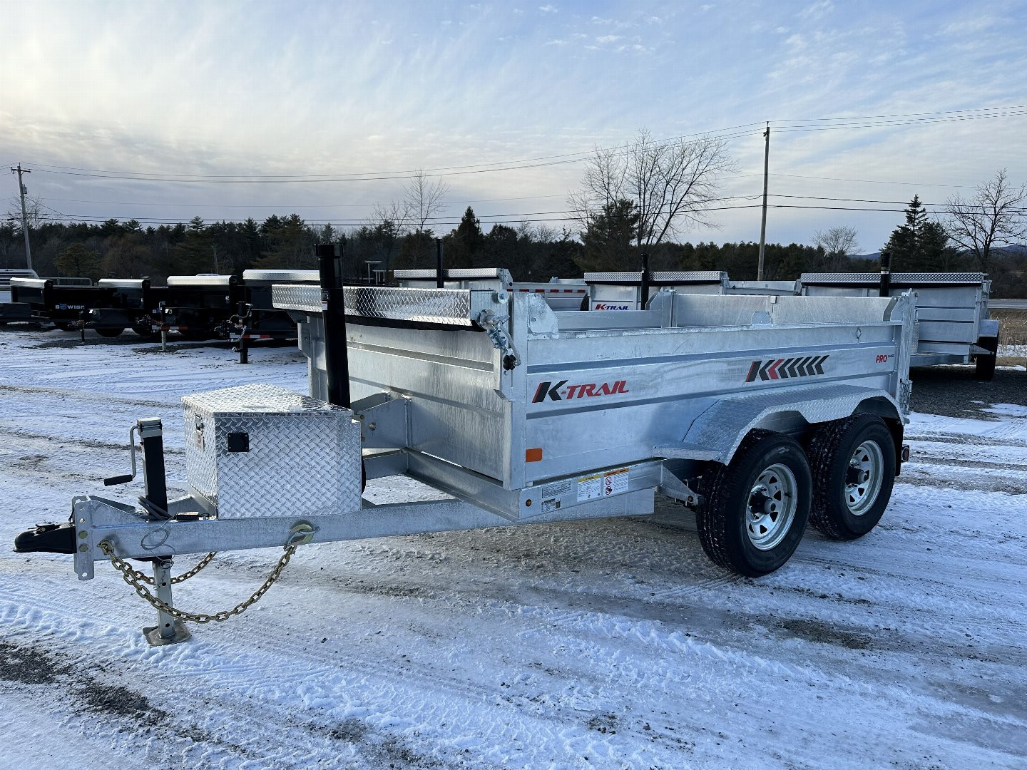 New 2025 K-Trail D610-10 Dump Trailer