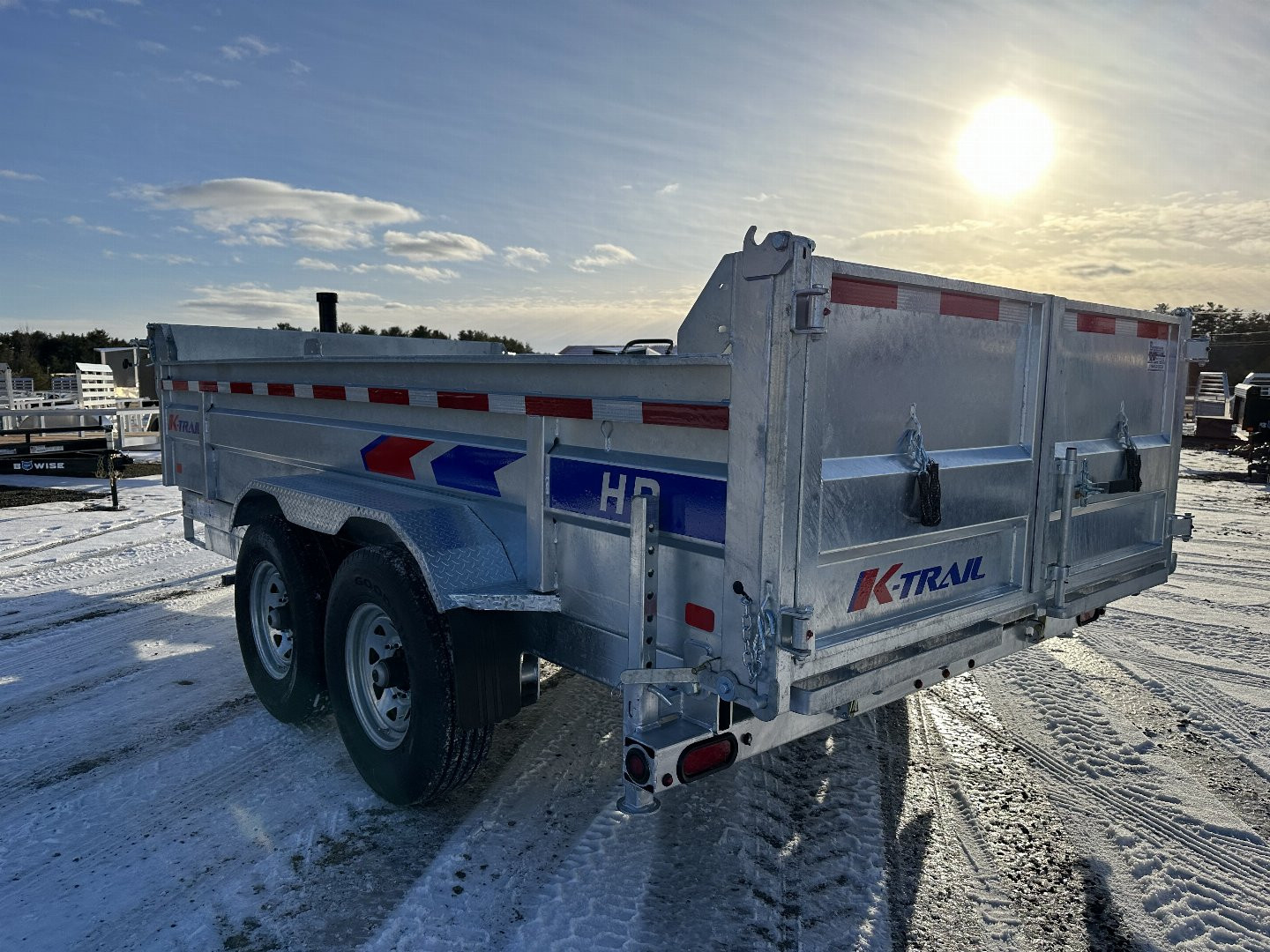 New 2025 K-Trail D8214-14 Dump Trailer