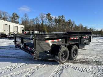 New 2025 BWISE DT716LP-LE-14 Dump Trailer
