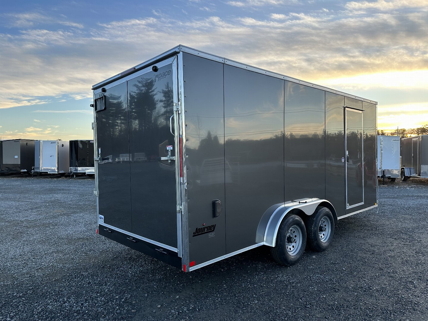 New 2025 Pace American 7.5 X 18 Cargo / Enclosed Trailer