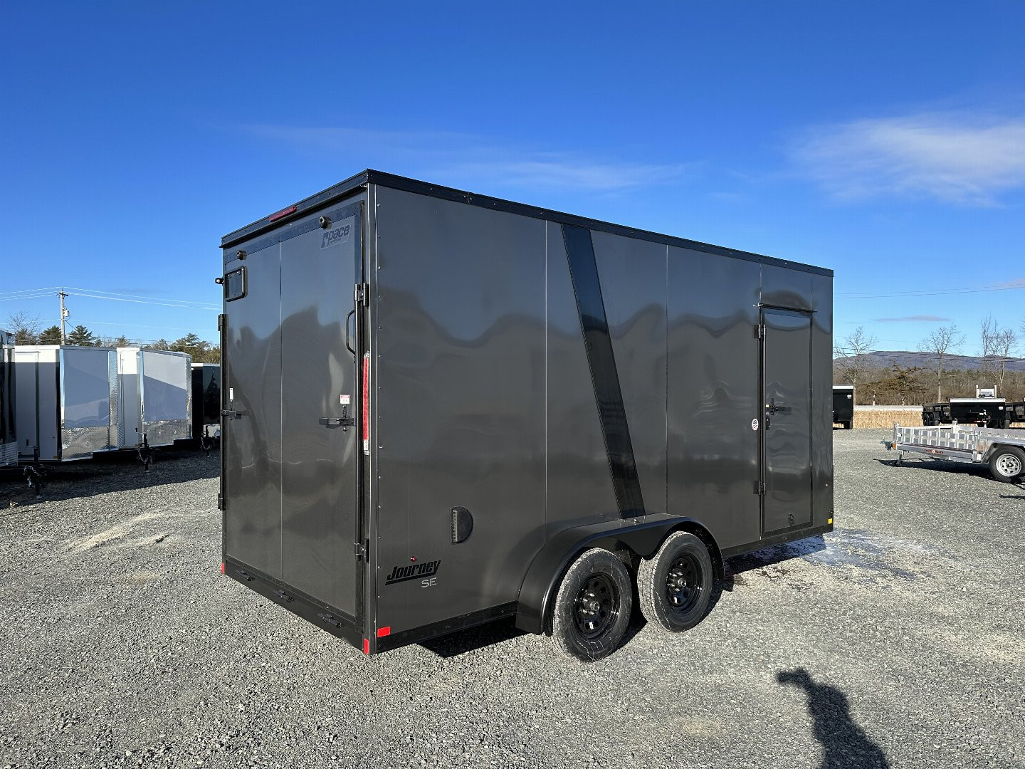 New 2025 Pace American 7 X 16 JOURNEY SE Cargo / Enclosed Trailer