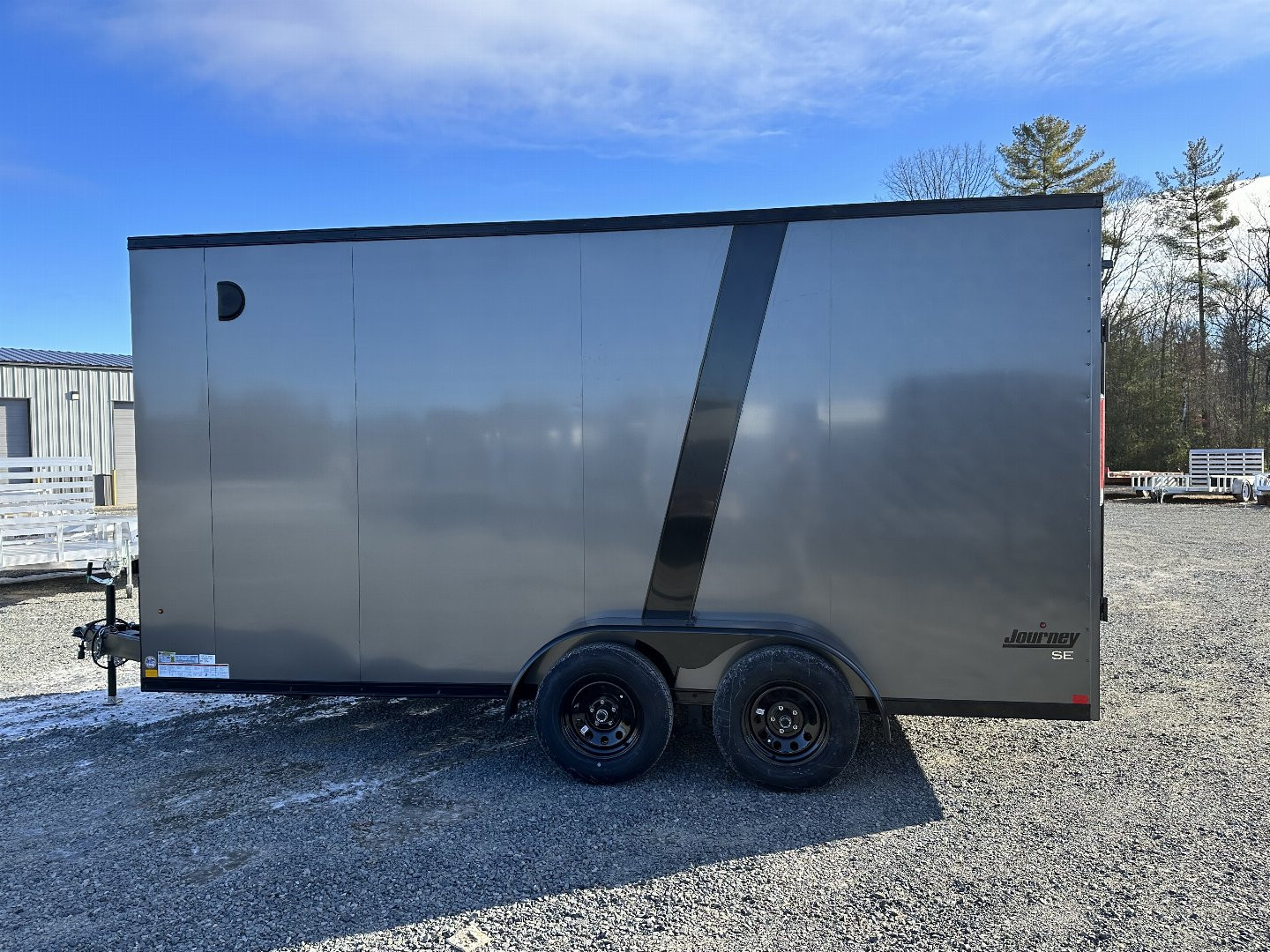 New 2025 Pace American 7 X 16 JOURNEY SE Cargo / Enclosed Trailer