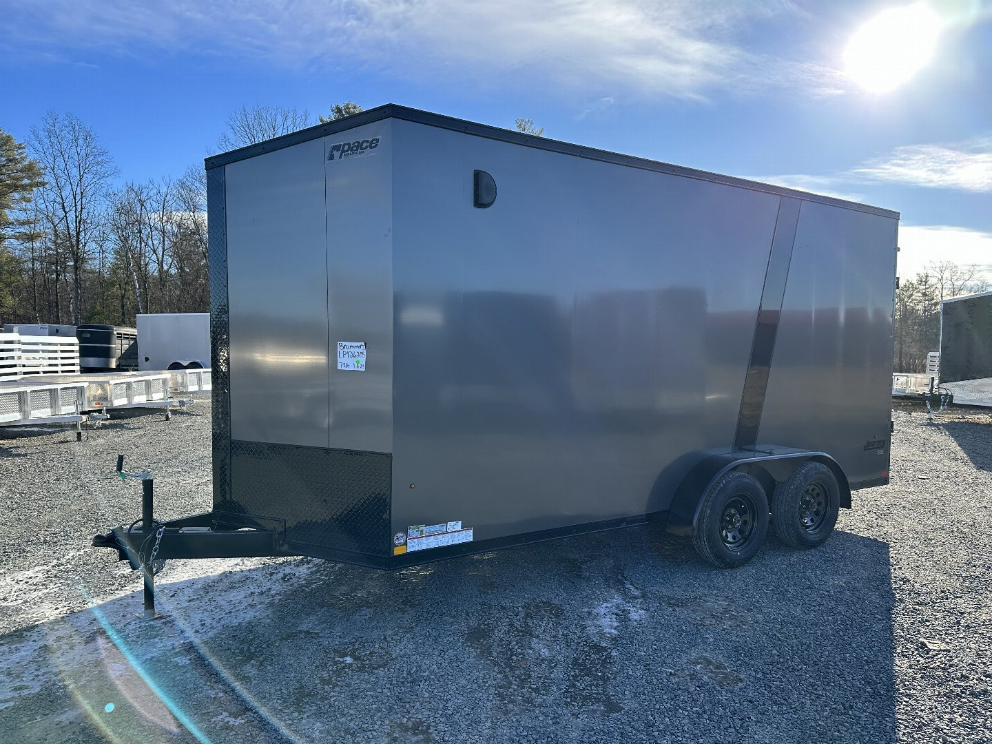 New 2025 Pace American 7 X 16 JOURNEY SE Cargo / Enclosed Trailer