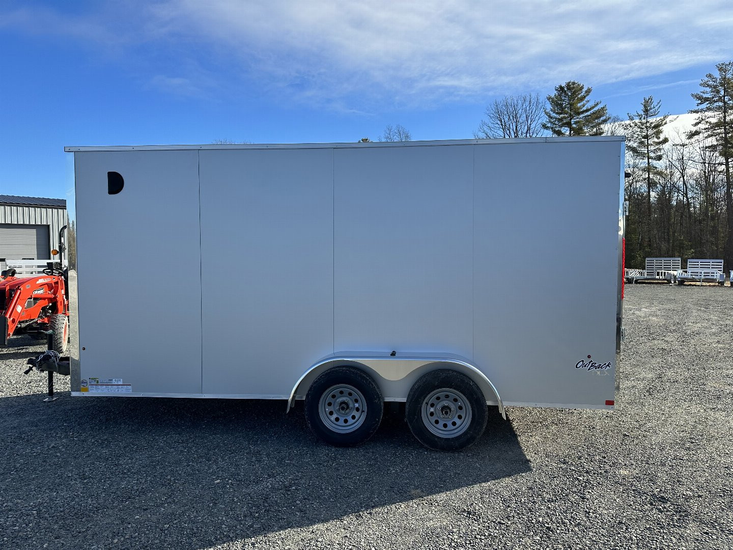New 2025 Pace American 7 X 16 OUTBACK DLX Cargo / Enclosed Trailer