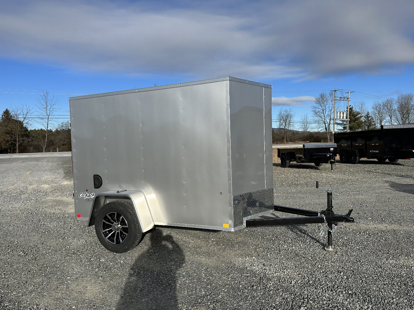 New 2025 Pace American 5X 8 OUTBACK DLX Cargo / Enclosed Trailer