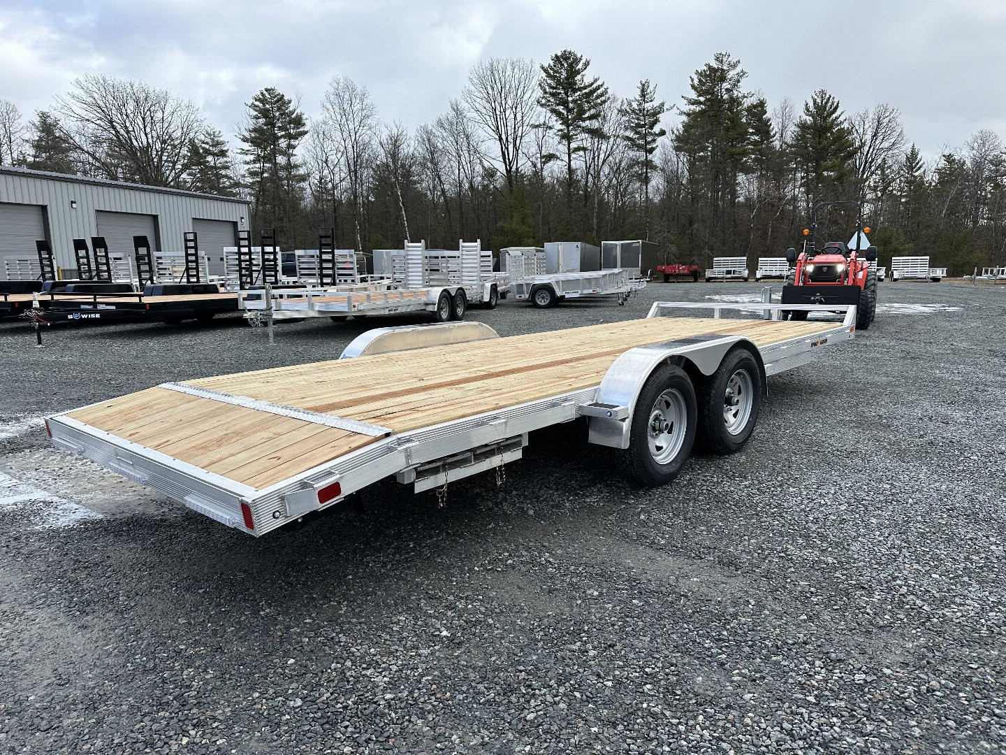New 2025 Sport Haven AOC2070T Aluminum Open Car Hauler