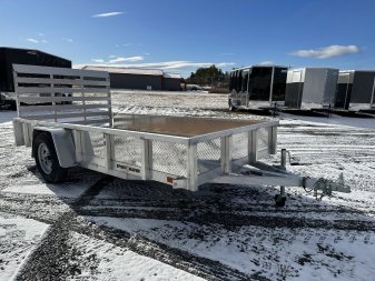 New 2025 Sport Haven AUT612 Aluminum Utility Trailer w/ Sides