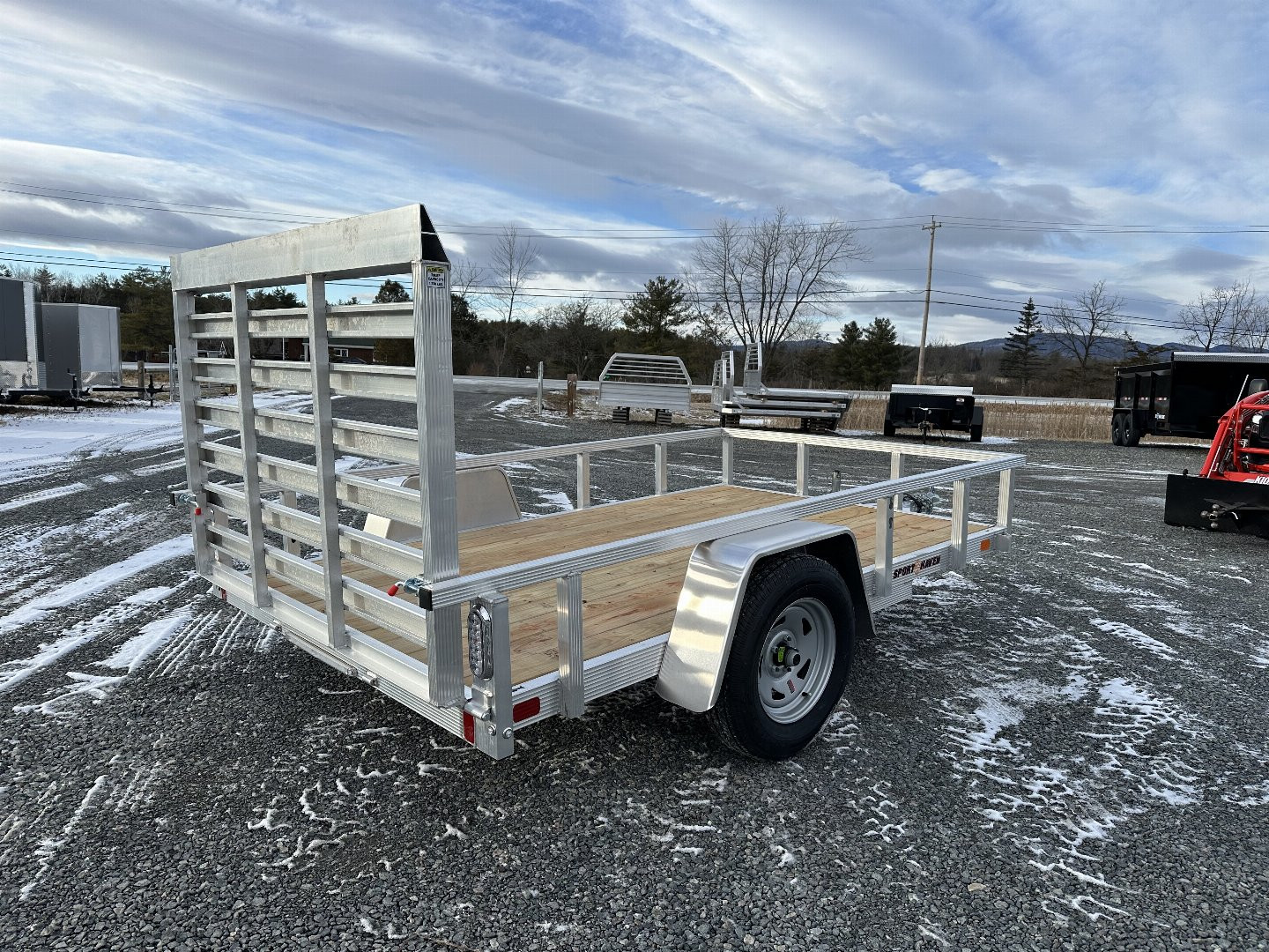 New 2025 Sport Haven AUT610 Aluminum Utility Trailer