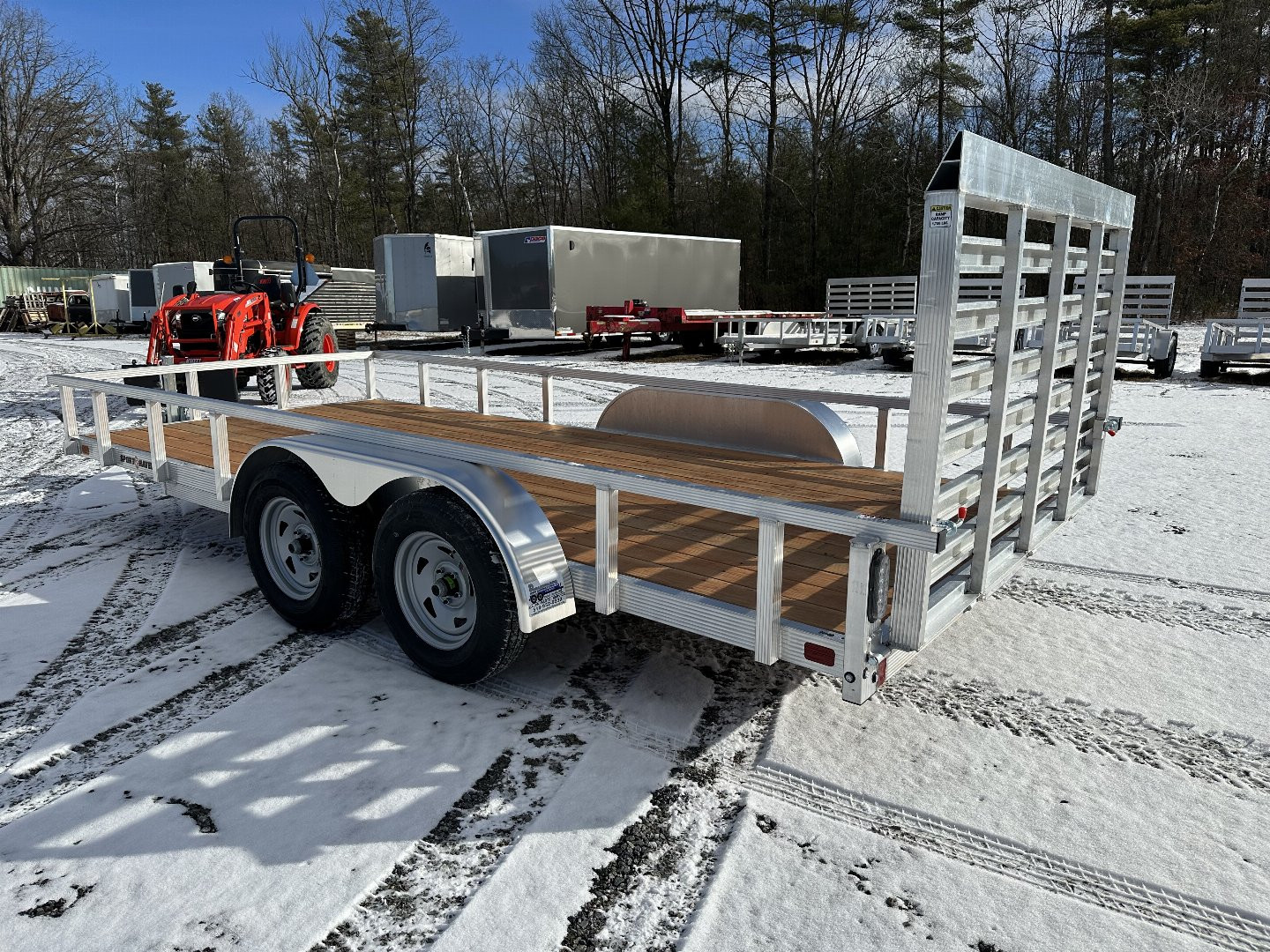 New 2025 Sport Haven AUT716T Aluminum Utility Trailer