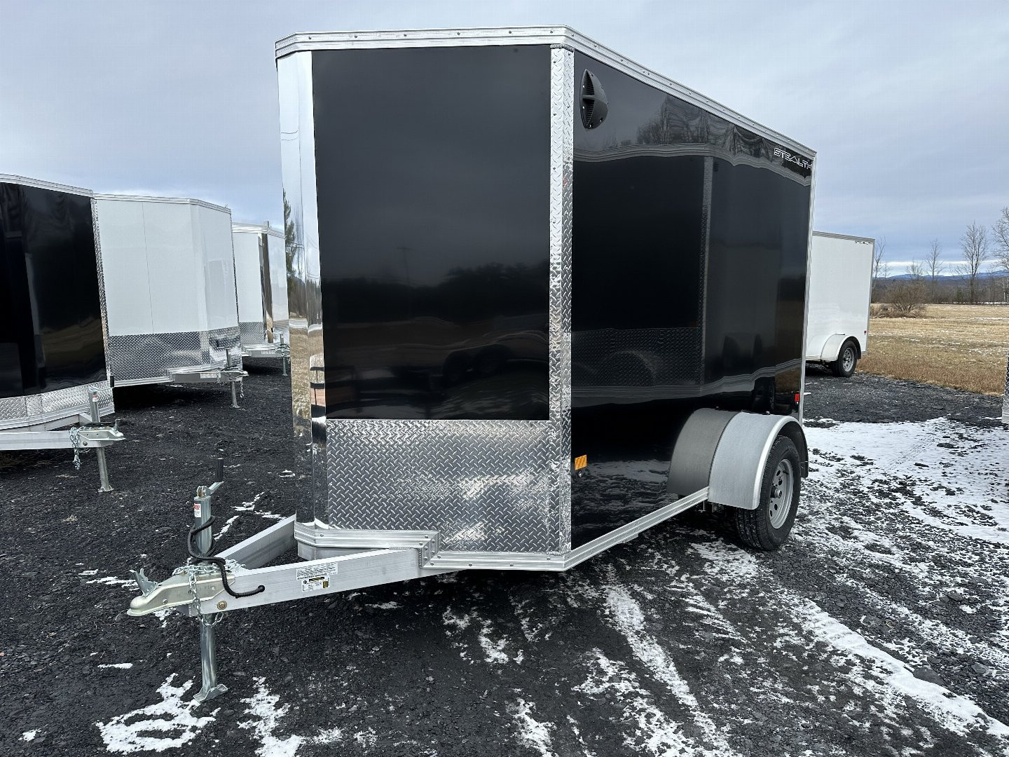 New 2025 ALCOM 6 X 10 STEALTH Cargo / Enclosed Trailer
