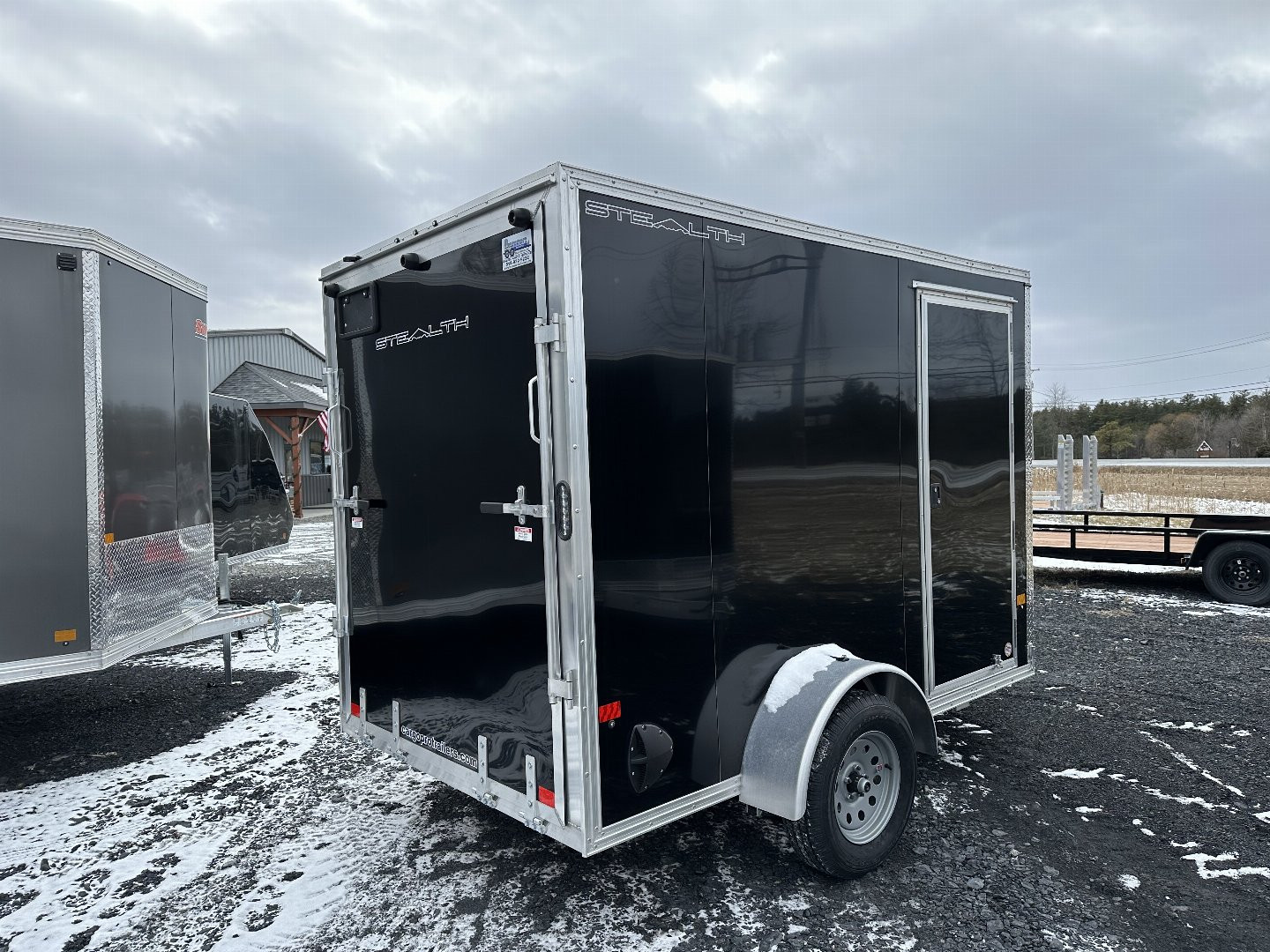New 2025 ALCOM 6 X 10 STEALTH Cargo / Enclosed Trailer