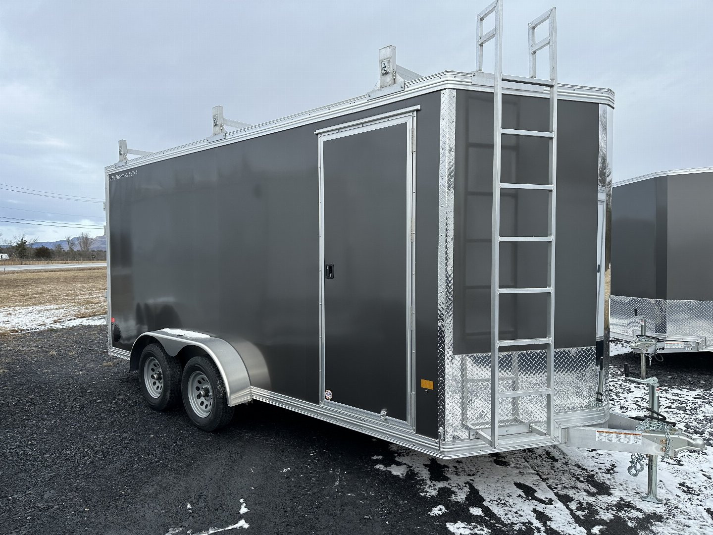 New 2025 ALCOM 7 X 16 STEALTH Cargo / Enclosed Trailer