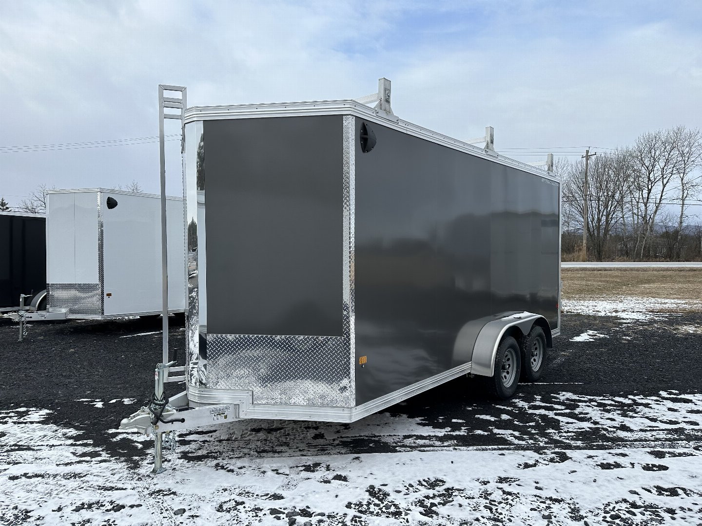 New 2025 ALCOM 7 X 16 STEALTH Cargo / Enclosed Trailer