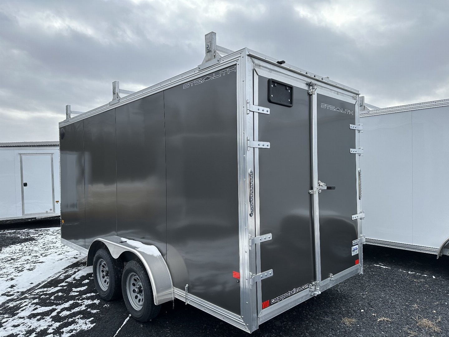 New 2025 ALCOM 7 X 16 STEALTH Cargo / Enclosed Trailer