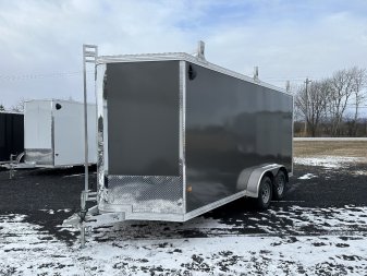 New 2025 ALCOM 7 X 16 STEALTH Cargo / Enclosed Trailer