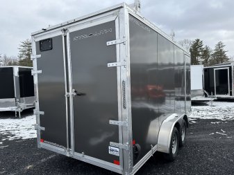 New 2025 ALCOM 7 X 16 STEALTH Cargo / Enclosed Trailer