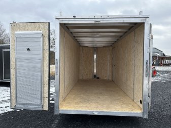 New 2025 ALCOM 7 X 16 STEALTH Cargo / Enclosed Trailer