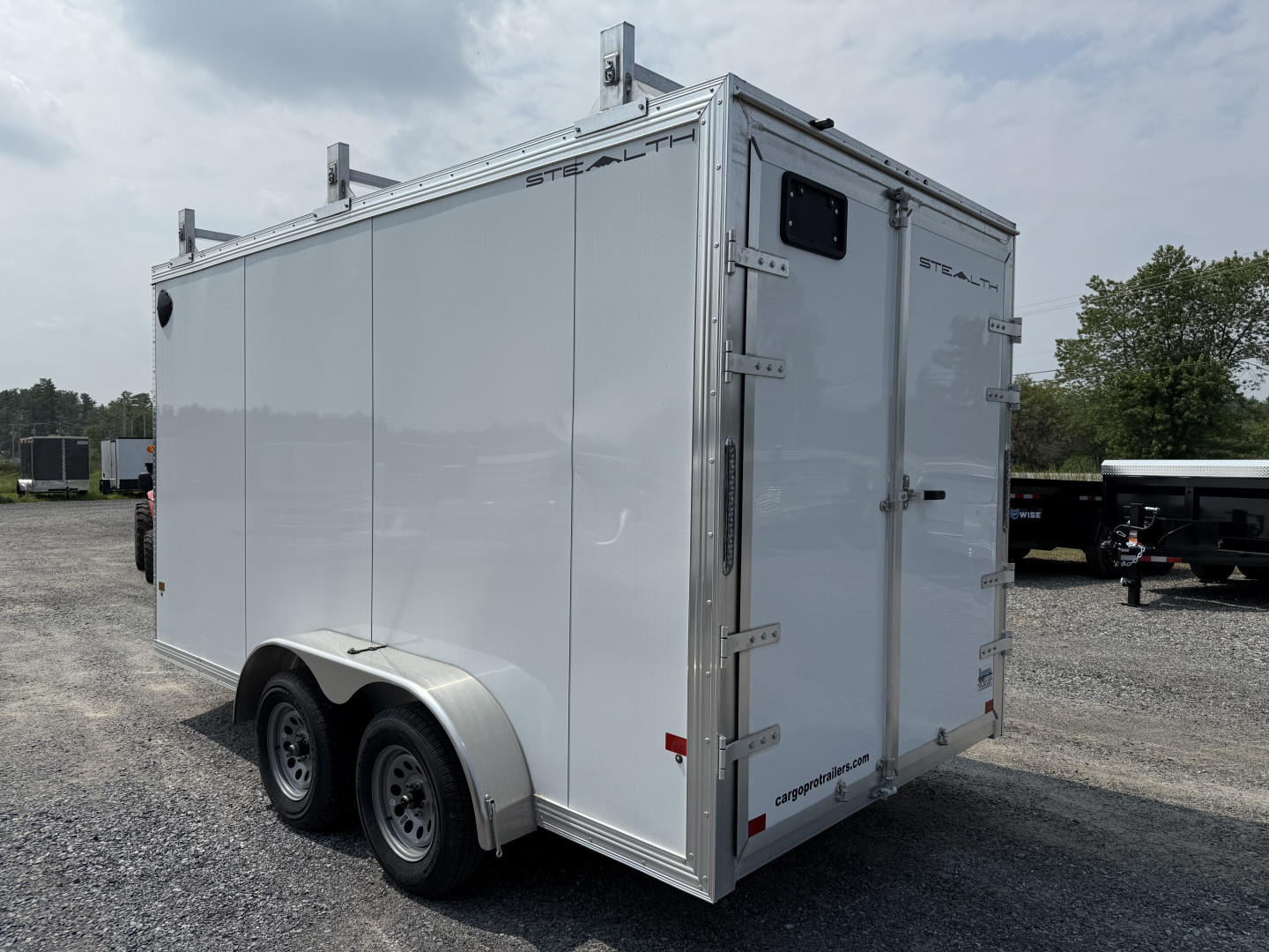 New 2025 ALCOM 7X 14 STEALTH Cargo / Enclosed Trailer
