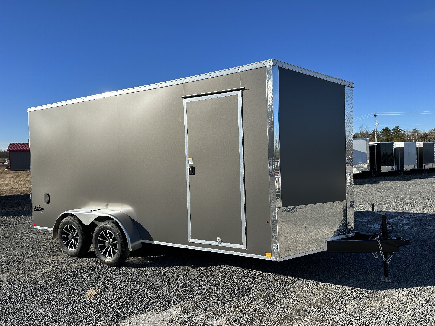 New 2025 Pace American 7 X 16 JOURNEY SE Cargo / Enclosed Trailer