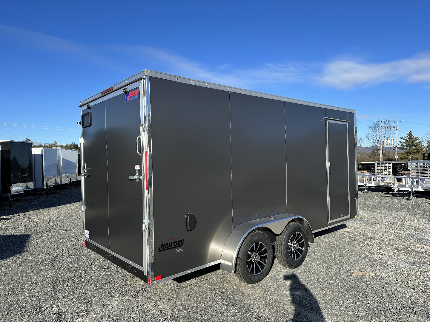 New 2025 Pace American 7 X 16 JOURNEY SE Cargo / Enclosed Trailer