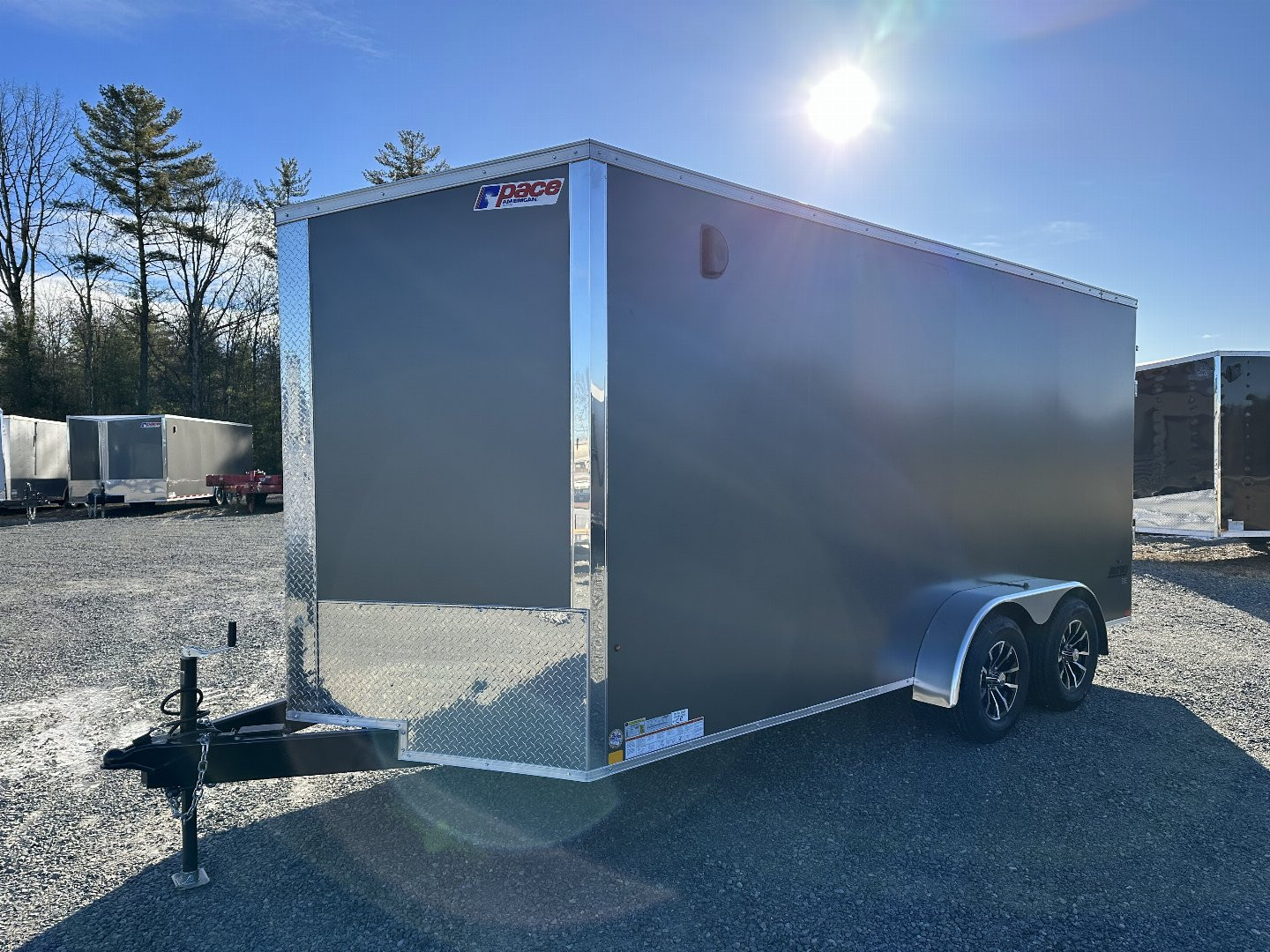 New 2025 Pace American 7 X 16 JOURNEY SE Cargo / Enclosed Trailer