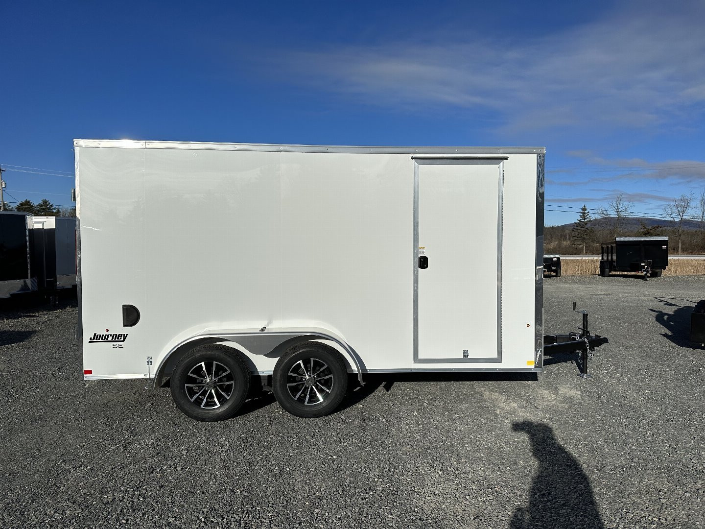 New 2025 Pace American 7 X 14 JOURNEY SE Enclosed Trailer