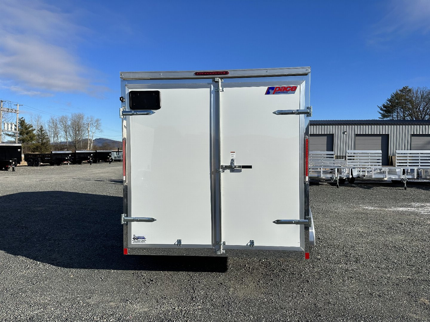 New 2025 Pace American 7 X 14 JOURNEY SE Enclosed Trailer