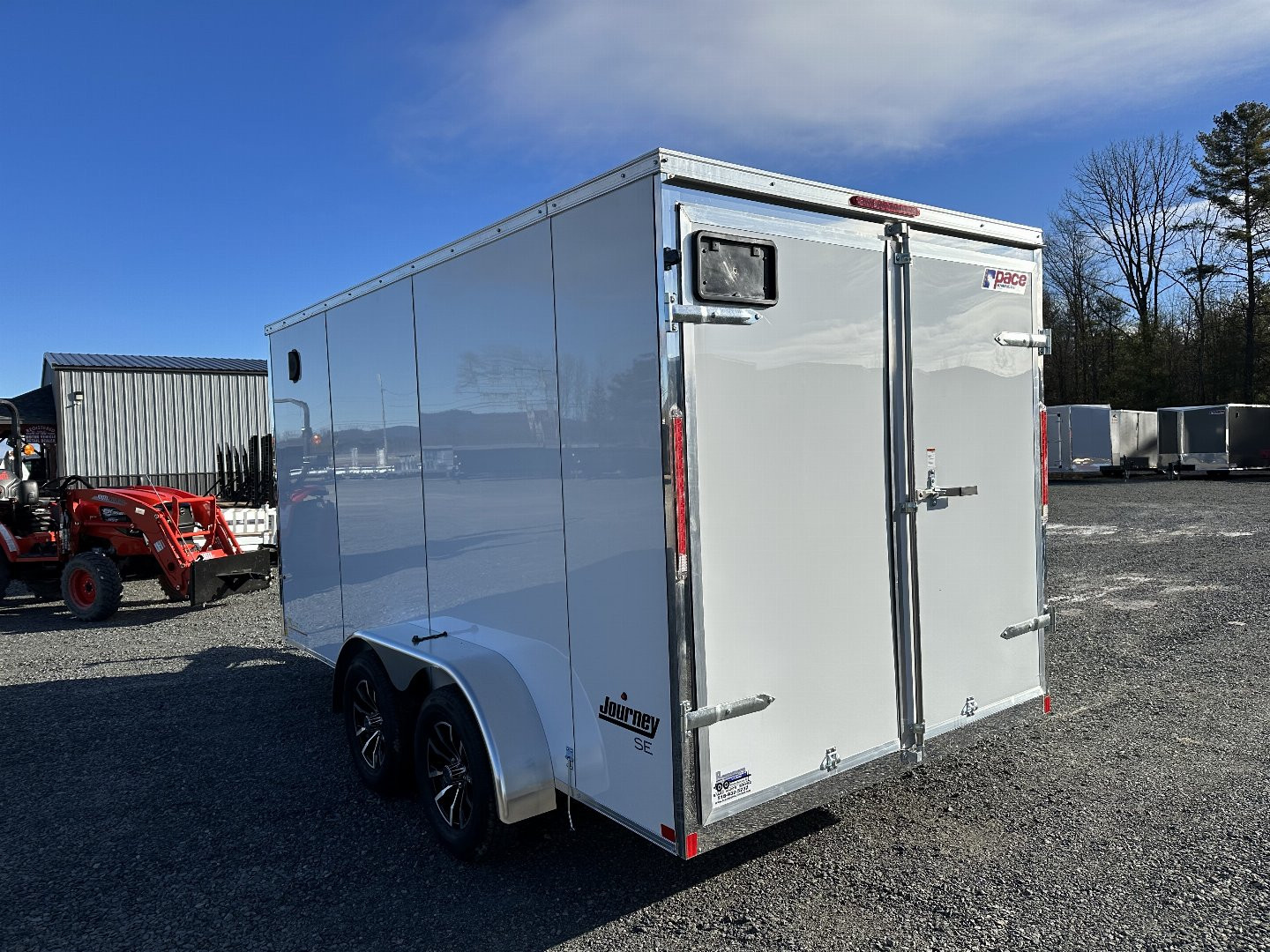 New 2025 Pace American 7 X 14 JOURNEY SE Enclosed Trailer