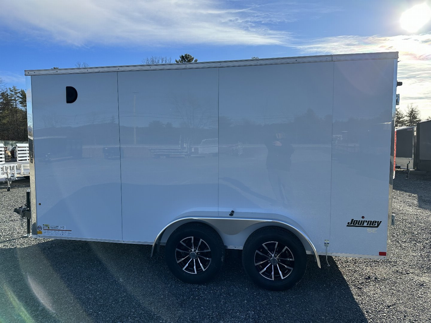 New 2025 Pace American 7 X 14 JOURNEY SE Enclosed Trailer