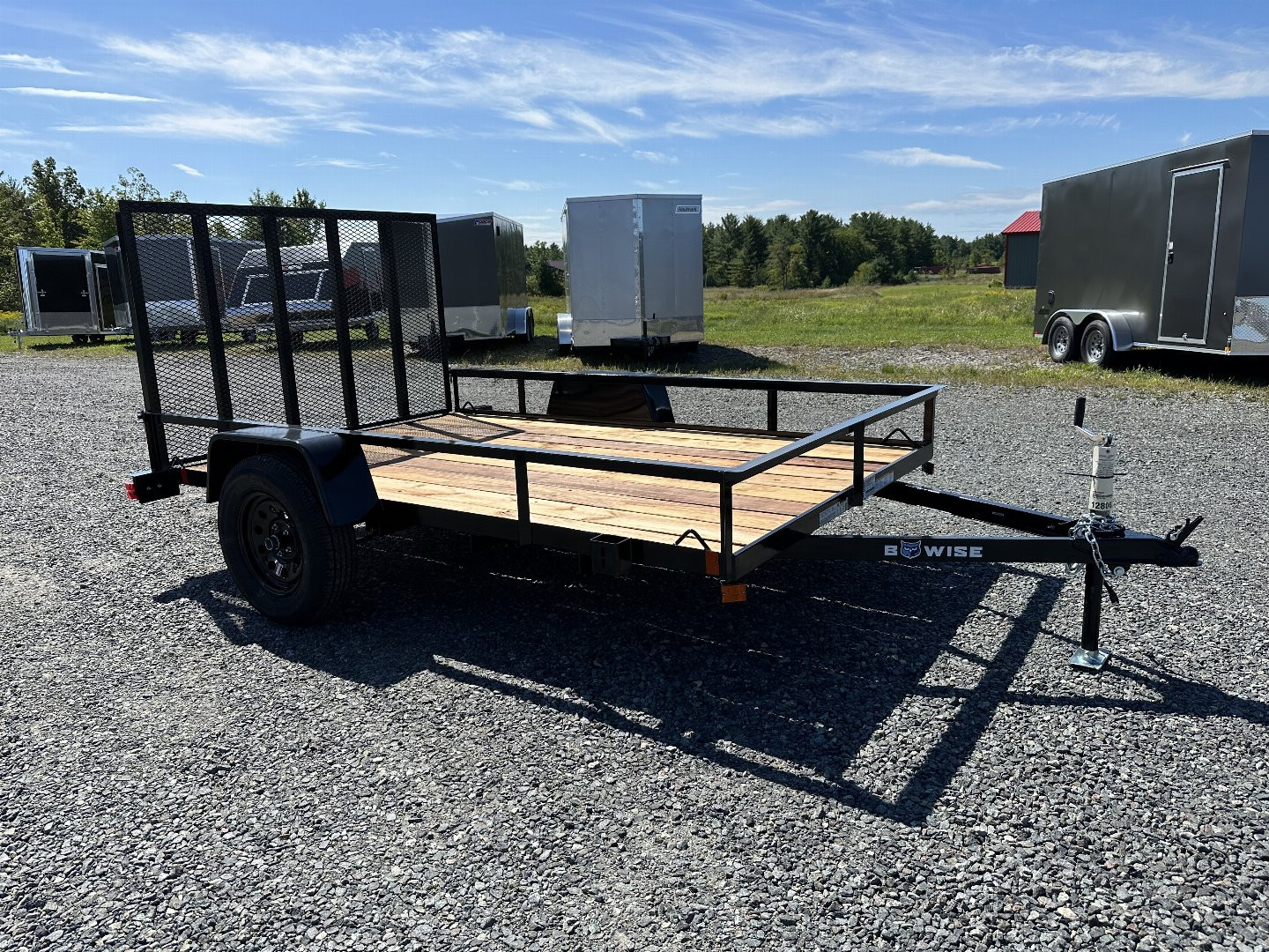 New 2025 BWISE UTE-610 Utility Trailer