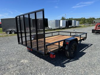 New 2025 BWISE UTE-610 Utility Trailer