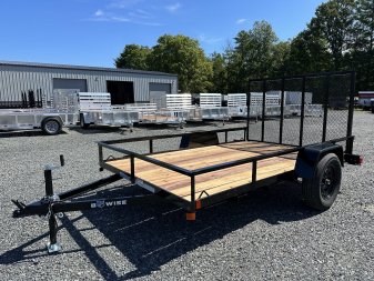 New 2025 BWISE UTE-610 Utility Trailer
