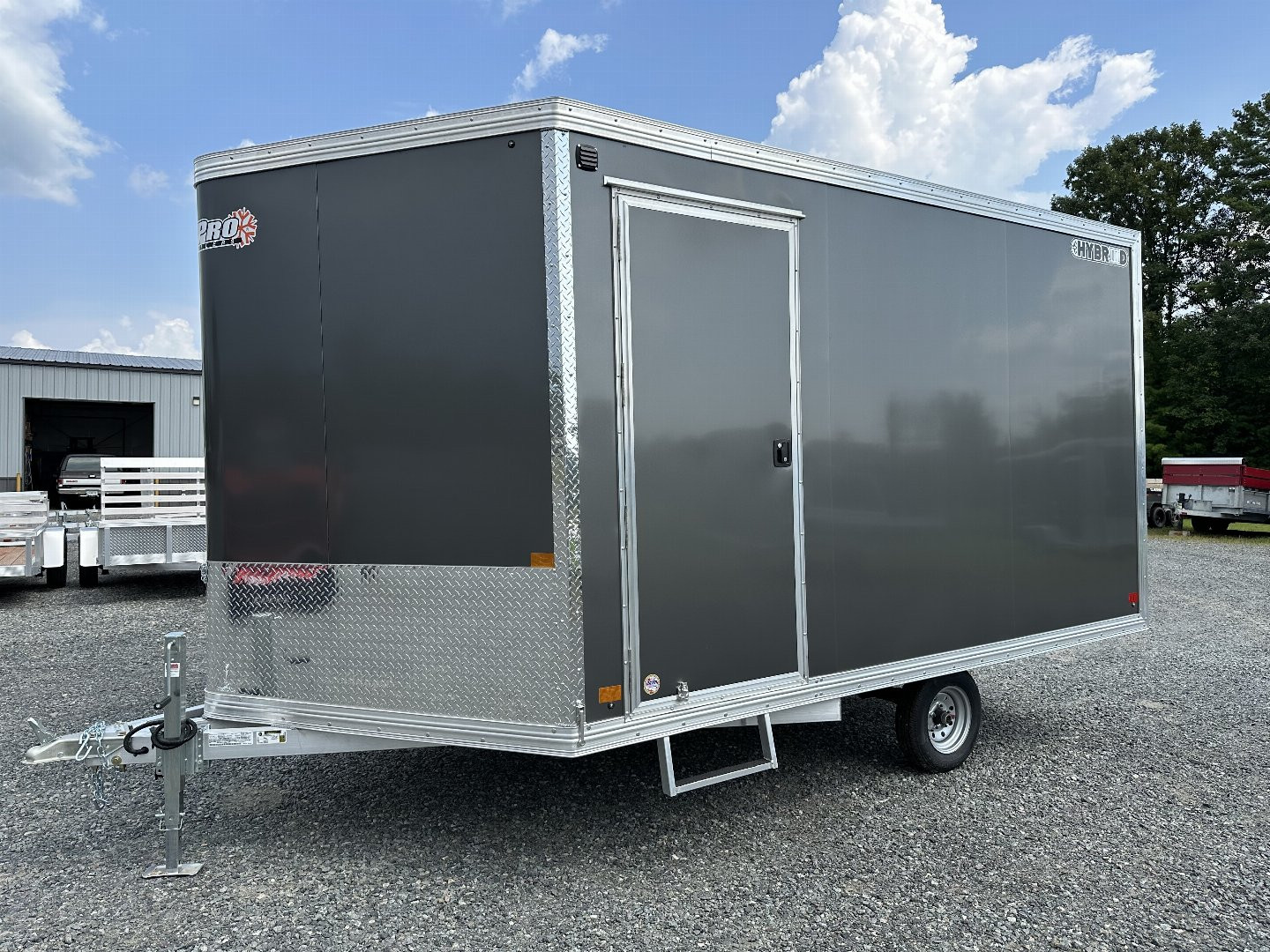 New 2025 ALCOM 101 X 12 HYBRID 3.0 Snowmobile Trailer