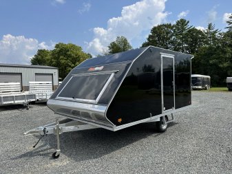 New 2025 ALCOM 101 X 12 HYBRID Snowmobile Trailer