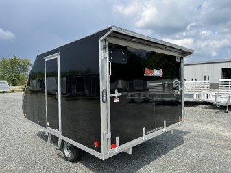 New 2025 ALCOM 101 X 12 HYBRID Snowmobile Trailer