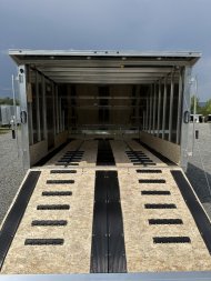 New 2025 ALCOM 101 X 12 HYBRID Snowmobile Trailer