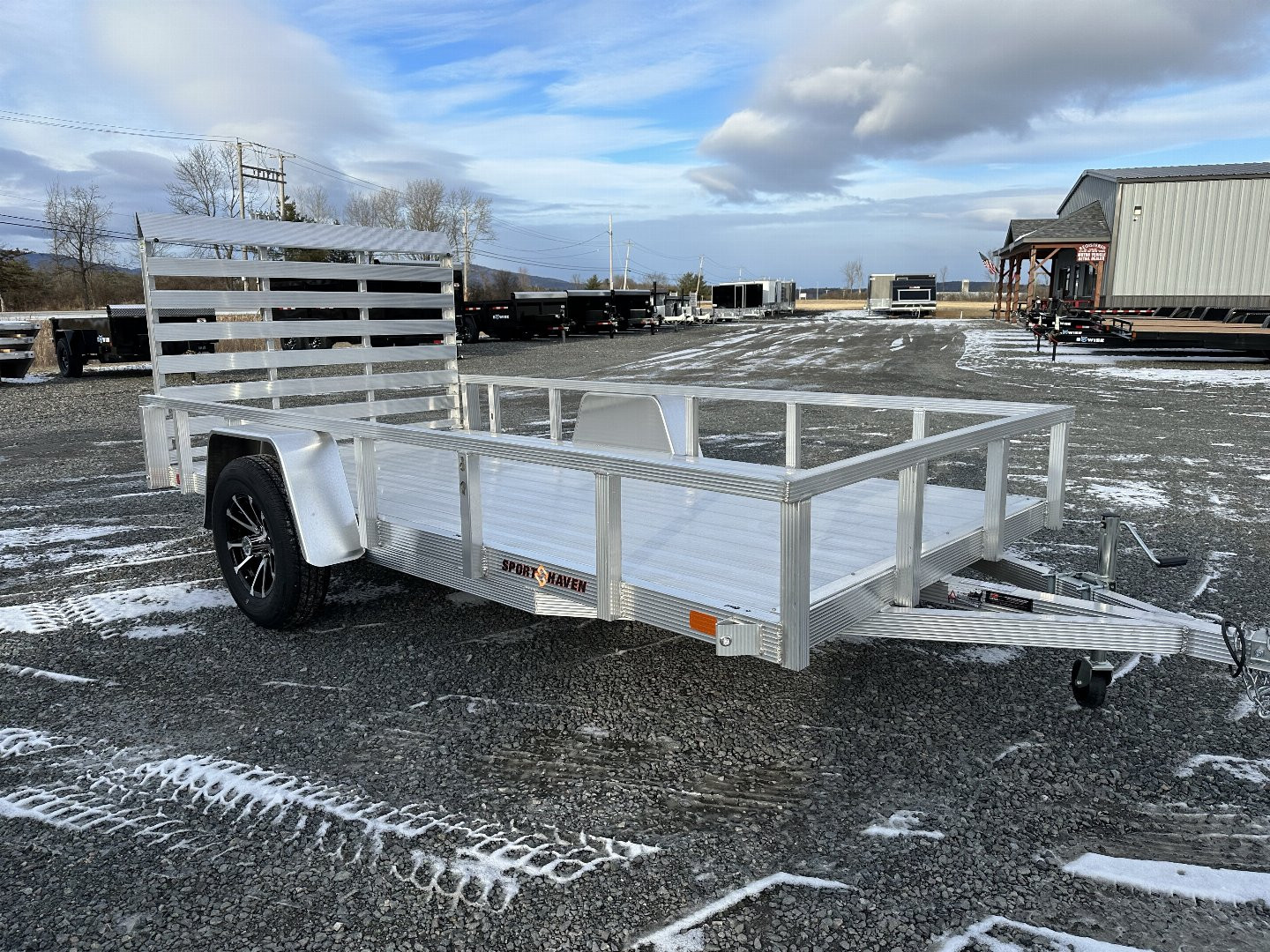 New 2025 Sport Haven SUT612D Aluminum Utility Trailer