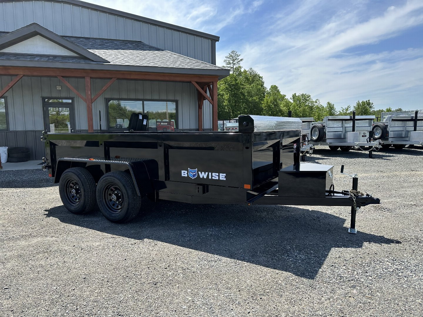 New 2024 BWISE DT612LP-LE-10 Dump Trailer