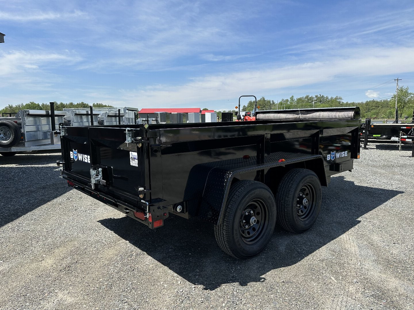 New 2024 BWISE DT612LP-LE-10 Dump Trailer
