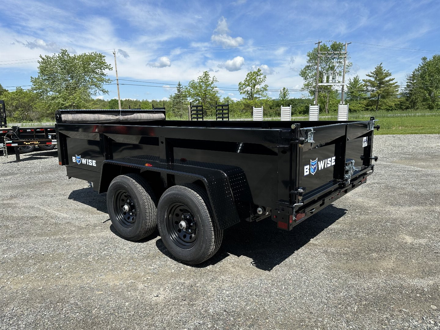 New 2024 BWISE DT612LP-LE-10 Dump Trailer