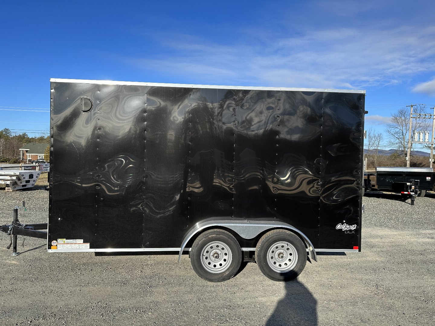 New 2024 Pace American 7 X 14 OUTBACK DLX Cargo / Enclosed Trailer