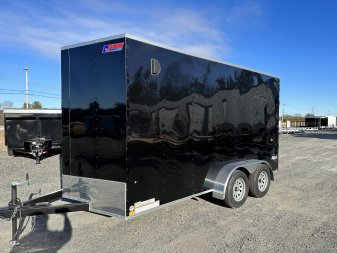 New 2024 Pace American 7 X 14 OUTBACK DLX Cargo / Enclosed Trailer