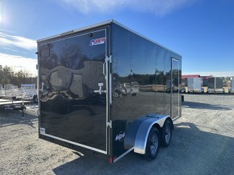New 2024 Pace American 7 X 14 OUTBACK DLX Cargo / Enclosed Trailer