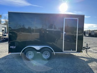 New 2024 Pace American 7 X 14 OUTBACK DLX Cargo / Enclosed Trailer