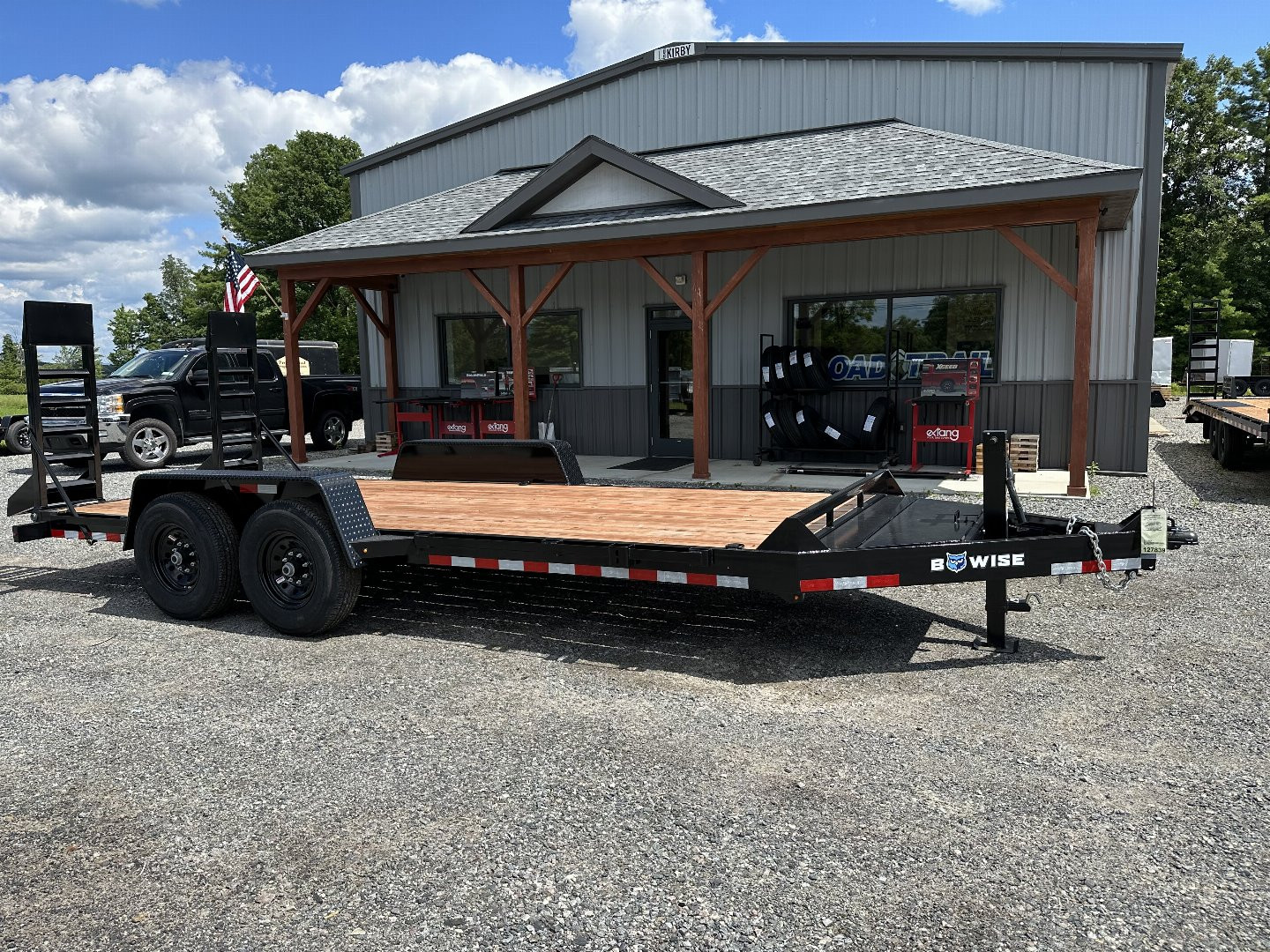 New 2024 BWISE EH18-14HD Equipment Trailer