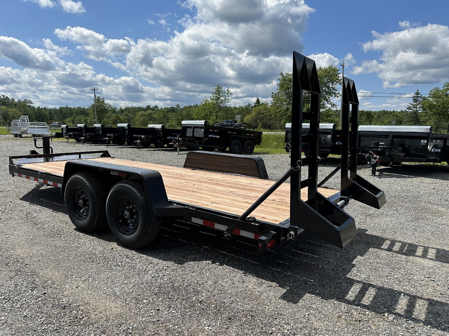 New 2024 BWISE EH18-14HD Equipment Trailer