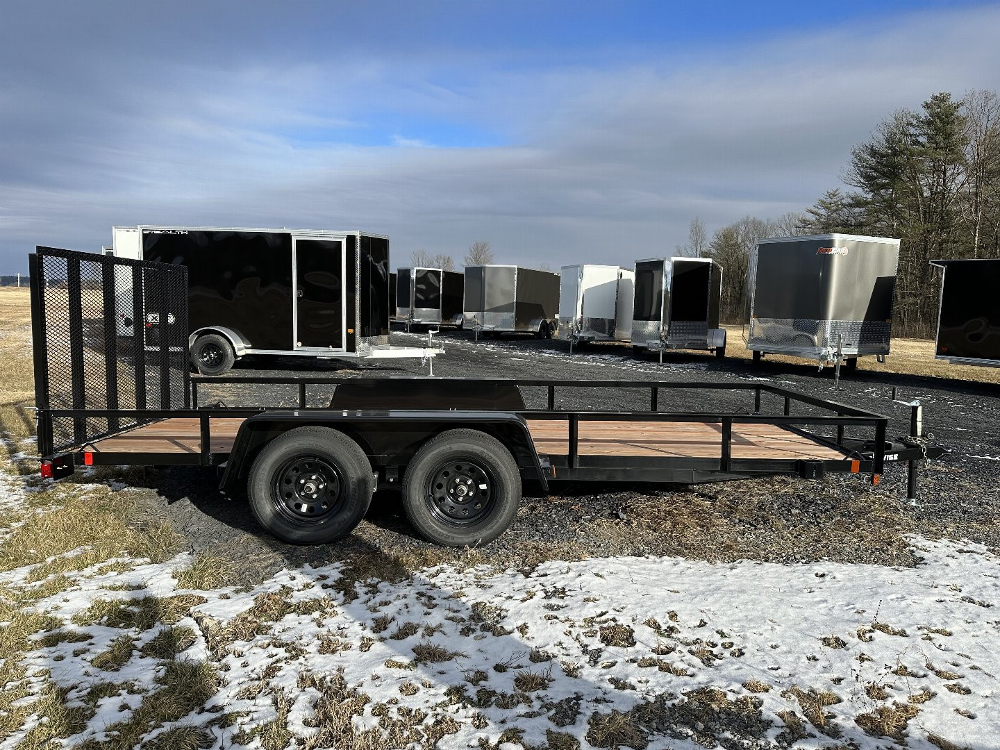 New 2024 BWISE UTE-616 Utility Trailer