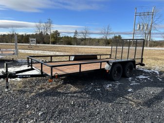 New 2024 BWISE UTE-616 Utility Trailer