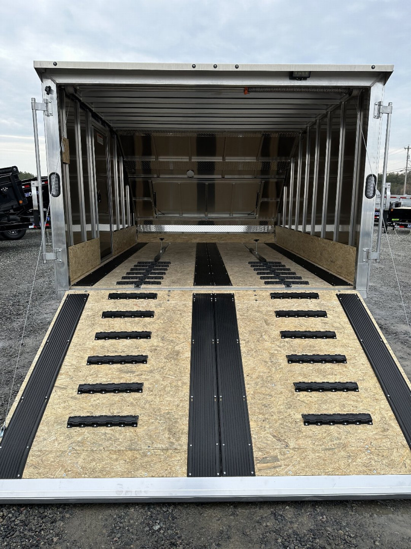 New 2024 SNOPRO  101 X 12 HYBRID Snowmobile Trailer