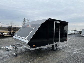New 2024 SNOPRO  101 X 12 HYBRID Snowmobile Trailer